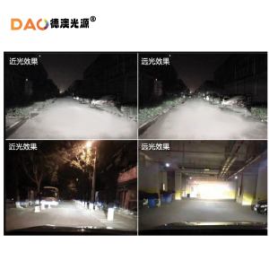 الصين بالجملة داو جديد تصميم 65w عالية الطاقة ثنائية جهاز عرض (بروجكتور) ليد 3.0 بوصة عدسة مع الأزرق فيلم الزجاج أكثر الاستقرار ضوء مصدر - Product Image 3