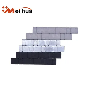 Cấu hình thấp 1/2 oz.Stick trên bánh xe trọng lượng, 90 oz/Hộp 180PCS grey, lốp cân bằng trọng lượng cho xe ô tô, xe tải, suvs, xe máy