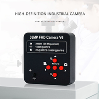Caméra de microscope industriel haute définition avec prise en charge de la carte TF de sortie USB pour la réparation de PCB de téléphone portable
