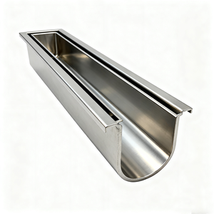 Hệ thống thoát nước bằng rãnh chữ U bằng thép không gỉ tùy chỉnh, kênh thoát nước mưa bằng bê tông cho làn đường - Product Image 6