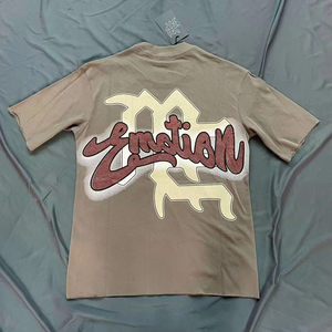 Camisetas de Hombre de Alta Calidad, 100% Algodón, Camisetas Urbanas con Estampado Gráfico, Camisetas Extra Grandes con Estampado de Emociones Mixtas para Hombre - Product Image 4