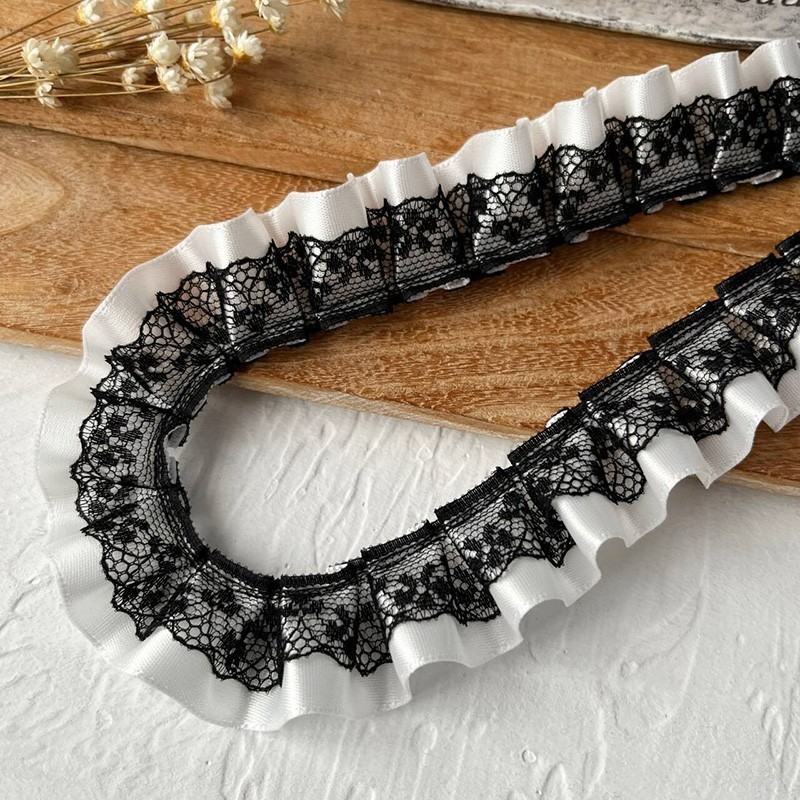 White & Black Lace