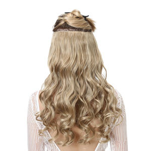 All'ingrosso parrucche <span class=keywords><strong>per</strong></span> <span class=keywords><strong>capelli</strong></span> a onda d'acqua lunga con 5 rullini <span class=keywords><strong>per</strong></span> <span class=keywords><strong>capelli</strong></span> ispessenti <span class=keywords><strong>per</strong></span> <span class=keywords><strong>capelli</strong></span> con tessuto chimico sintetico in fibra umana extension <span class=keywords><strong>per</strong></span> le donne - Product Image 4