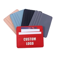 Tarjetero, Monedero y Portadocumentos Personalizado de Cuero PU, en Oferta