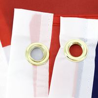 Stok Tersedia 100% Poliester Bendera Gaya Terbang Dua Sisi Angkatan Laut Amerika Serikat USMC 3x5 Ft Bersertifikat Level 4+