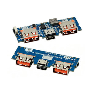 Micro/Type-C USB 5V 2.4A Dual USB 18650 Boost Battery Charger Board Mobile Power Bank <b>Accessories</b> For Phone DIY - Product Image 1