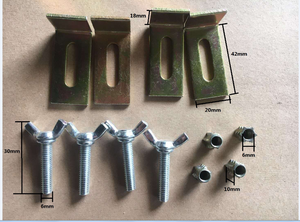 Quick Clips <span class=keywords><strong>M</strong></span>-clip, L-clip, Z-clip voor onderbouw wastafel, snelclips, wastafelanker, wastafelbeugel - Product Image 3