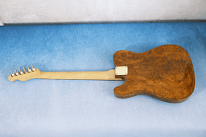 <span class=keywords><strong>Guitarra</strong></span> Eléctrica Artesanal de Arco Violinado de Arce Rizado y Abeto, Semiterminada, Cuerpo Hueco Tallado, Estilo Jazz, Yunzhi Custom - Product Image 3