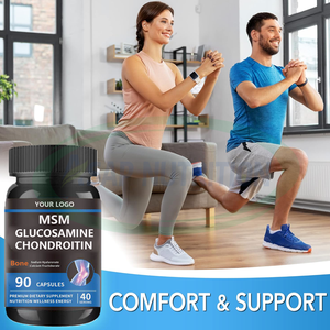 Cápsulas de Glucosamina Halal Ausreson OEM, Suplemento con MSM, Glucosamina y Condroitina en Cápsulas Duras - Product Image 2