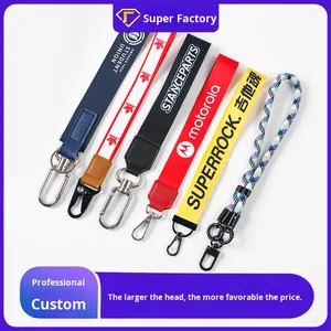 Promotion : Lanière porte-clés unisexe personnalisable avec logo sur mesure, vente en gros - Product Image 2