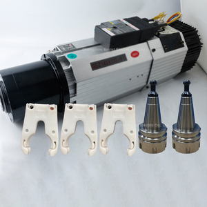 แกนหมุน ATC 24000 รอบต่อนาที 9 กิโลวัตต์ แบบยาว ISO30 เปลี่ยนเครื่องมืออัตโนมัติ แกนหมุนระบายความร้อนด้วยอากาศ GDL143X133-9 - Product Image 1
