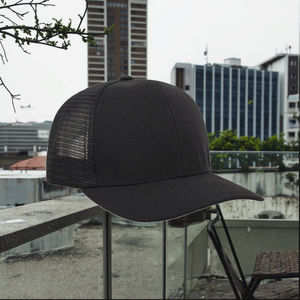 Nueva <span class=keywords><strong>gorra</strong></span> de béisbol de comercio exterior para hombres y mujeres para camionero, malla a juego de colores, Color sólido ligeramente curvado para sombrero de verano - Product Image 6