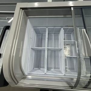 Congélateur autonome à grande capacité avec contrôle intelligent de la température, refroidissement par air, dégivrage automatique et porte vitrée incurvée - Product Image 2