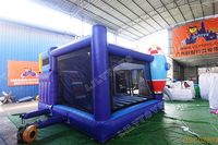Lilytoys Venta De fábrica espacio inflable Combo cohete gorila castillo inflable Gonflable astronauta castillo hinchable con tobogán