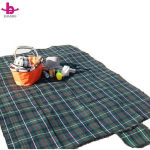 الصين الجملة صديقة للبيئة في الهواء الطلق الشاطئ الصوف قابلة للطي فراش للتنزه مع مقبض حزام - Product Image 4