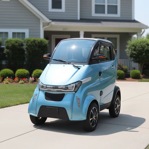 Véhicules électriques à faible vitesse entièrement fermés, nouvelle énergie, passagers, moteur 3000W, batterie au lithium, 45 km/h, charge utile de 100 à 200 kg, urbain 2 - Product Image 2