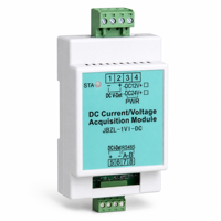 Module de mesure de tension CC, acquisition d'énergie, RS485 Modbus, transmetteur de courant 0-500A, fabricant 0-100V