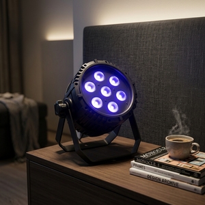 7Leds 10w UV Led luce del palcoscenico matrimonio natale Led <span class=keywords><strong>Par</strong></span> luci - Product Image 4