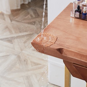 Bàn máy tính gỗ rắn phong cách công nghiệp bàn đơn giản cổ điển bàn làm việc gác xép Thư pháp và bàn vẽ - Product Image 5