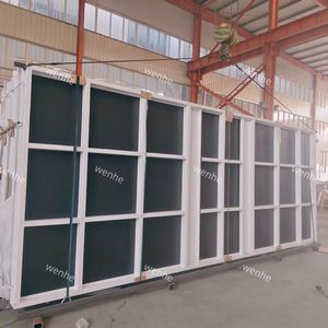 Entrepôt mobile pliable préfabriqué de 20 pieds à portes multiples, en structure acier à panneaux sandwich, isotherme, personnalisé par l'usine - Product Image 6