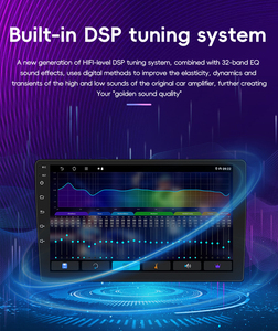 Kép DIN Android âm thanh 4 + 64 gam phổ 9 inch bảng điều khiển xe đài phát thanh - Product Image 3