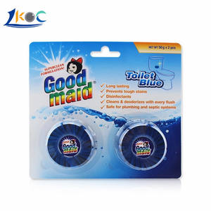 Bleu Toilette Propre Tablette/Nettoyant de Toilette Bleu Bulle Bloc Prens - Product Image 5