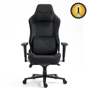 เก้าอี้เกมมิ่งระดับโปร OEM ปรับเอนได้ 4 ระดับ ที่วางแขน 4D โฟมขึ้นรูป ฐานอะลูมิเนียม ดีไซน์หรูหรา นั่งสบาย - Product Image 3