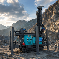 Foreuse de carottage de roche Feiyang, nouveau modèle, moteur diesel pneumatique, portable et mobile, pour puits d'eau
