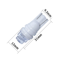 Auto Auto LED-Lampe T10 mit W5W Keramik sockel 3SMD Seiten markierung leuchte Weiß Rot Blau Gelb Eisblau Licht Neuzustand