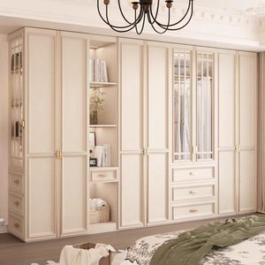 <span class=keywords><strong>Armadio</strong></span> per <span class=keywords><strong>Camera</strong></span> <span class=keywords><strong>da</strong></span> <span class=keywords><strong>Letto</strong></span> in Stile Francese Lussuoso, in MDF, <span class=keywords><strong>con</strong></span> Semplice Sistema di Stoccaggio Personalizzato, Direttamente dalla Fabbrica - Product Image 3