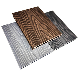 Tarima de Madera Compuesta WPC Moderna, Resistente al Agua, Fabricada en Polonia, Madera Plástica Reciclada <span class=keywords><strong>para</strong></span> Exteriores, Jardín, Ingeniería, Suelos de Madera - Product Image 4