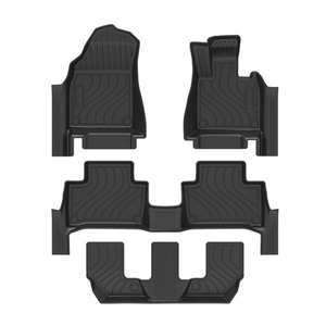 Tapis de voiture SUV imperméable de luxe 5D TPE tapis de sol de voiture tapis de cargaison pour 2022-2025 <span class=keywords><strong>Volvo</strong></span> XC90 RHD tapis de coffre - Product Image 3