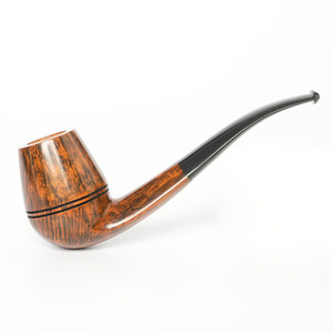 Muxiang Briarwood Pipe Free Type Gold Black Finish Tobacco Smoking Pipe For Men Vintage Style - Product Image 5