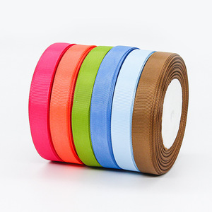 FangZHI Ribbons 1.5cm Grosgrain Solid Color Polyester Webbing For Hair Accessories Gift Packaging Clothing - Product Image 2