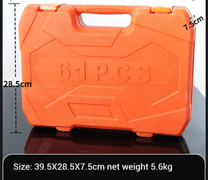 <span class=keywords><strong>61</strong></span> <span class=keywords><strong>pcs</strong></span> tự động sửa chữa Bộ công cụ wrenches Hex Key Ratchet xử lý cơ khí ô tô công cụ ổ cắm công cụ thiết lập hộp - Product Image 2