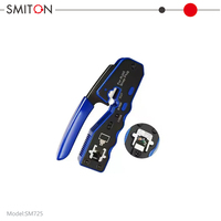 Pince à sertir pour connecteur Cat6 Outils de réseau RJ45 Outil de sertissage lan