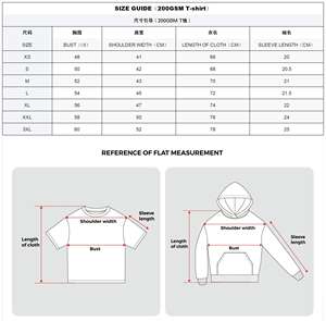 T-shirt décontracté à manches courtes et col rond en coton 200 g/m² pour homme, couleur unie, coupe ample, design vierge, vente chaude - Product Image 5