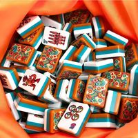 Ensemble de Mahjong Américain Automatique de 160 Pièces, Tuiles en Acrylique, 4 Joueurs, Design Rétro Bohème, Luxe Moderne, Divertissement Portable