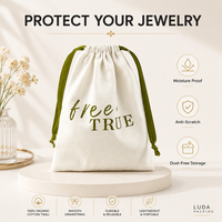 Sacs à cordon en toile de coton OEM personnalisés en gros, pochette cadeau écologique pour l'emballage de cosmétiques et de soins de la peau