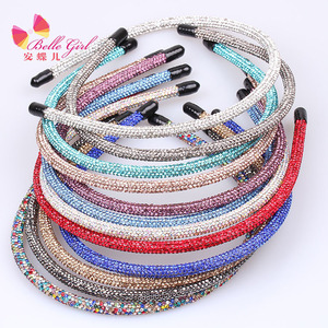 BELLEWORLD-Diadema con diamantes <span class=keywords><strong>de</strong></span> imitación brillantes para niña, accesorios para el cabello para niña, nueva colección <span class=keywords><strong>de</strong></span> <span class=keywords><strong>moda</strong></span> <span class=keywords><strong>2022</strong></span> - Product Image 1