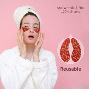Nouvel arrivage de plusieurs couleurs sans colle en <span class=keywords><strong>silicone</strong></span> ultra mince coussin anti-rides réutilisable pour le visage patchs anti-rides pour le lissage de la peau - Product Image 6
