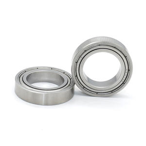 Rodamientos de Bolas de Ranura Profunda de Acero Inoxidable de Alta Velocidad S6804ZZ Suministrados por la Fábrica, 20*32*7mm, Rodamiento de Bolas de Nitruro de Silicio de Una Hilera - Product Image 2