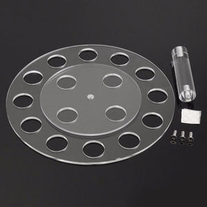 ที่วางทรงกรวยวาฟเฟิลทำจากอะคริลิกใสมี16รูที่ใส่ไอศกรีมทรงกรวย16รู - Product Image 5