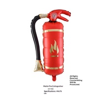 Ballon en aluminium flamme, thème camion de pompiers, activités de maternelle, accessoires de décoration pour fête d'anniversaire d'enfants