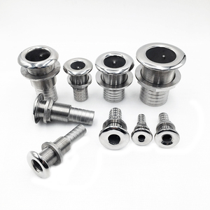 Salida de escape de acero inoxidable para embarcaciones con conexión de manguera - Product Image 2