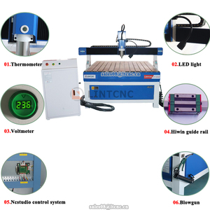 1212 Router CNC với ROTARY khắc vòng gỗ và đá nhân tạo bán chạy nhất máy 1313 1218 6090 6012 9012 PVC - Product Image 6