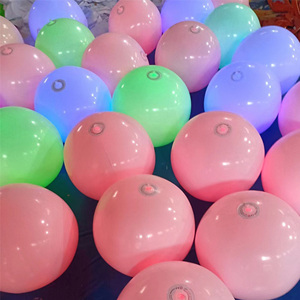 Halloween Inflatable nhãn cầu Led điều khiển từ xa ánh sáng lên nhãn cầu bóng bãi biển sequin đồ chơi bóng - Product Image 3