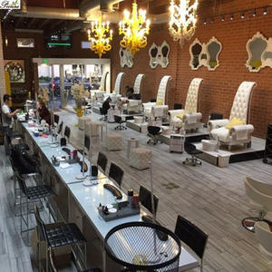 Crystal knop fancy garra rufa vis pedicure stoel met pedicure tub - Product Image 2