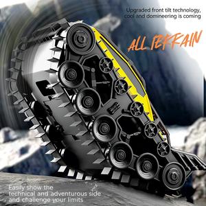 Véhicule RC amphibie 2,4 GHz tout-terrain avec commande de vitesse entièrement proportionnelle, conception à chenilles étanche pour la terre <span class=keywords><strong>et</strong></span> l'eau - Product Image 6