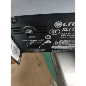 1 amplificateur de puissance CROWN XLi1500 d'occasion avec 1 mois de garantie - Product Image 1